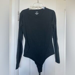 Nuuds Black Long Sleeve Bodysuit